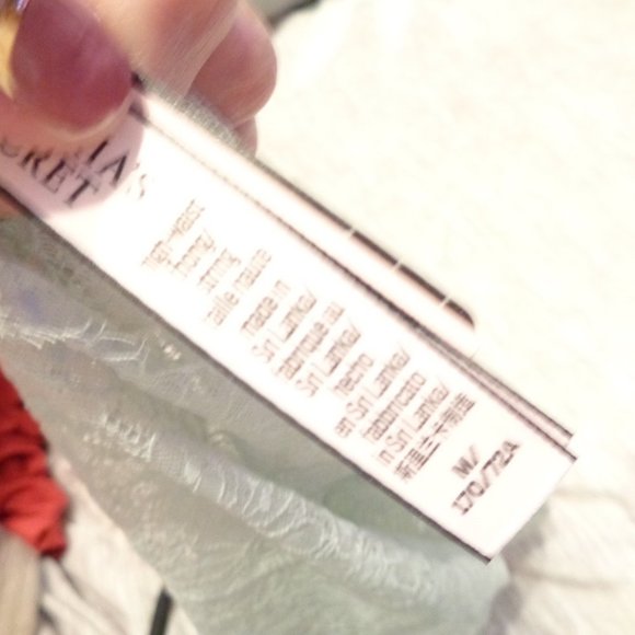 VICTORIA'S Secret High Waisted High Rise Lace Thong Green Panties Size Medium - Picture 5 of 11